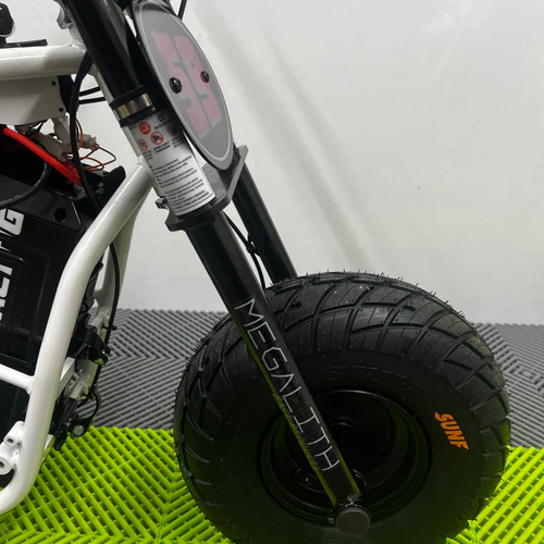 EBOX Dragster 2.0kw Electric Bike - White - Image 7