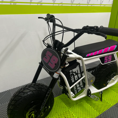 EBOX Dragster 2.0kW Electric Bike White EBOX Dragster 2.0kW Electric Bike White