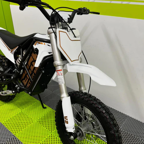 EBOX V2 2.0kw Electric Offroad Bike - White - Image 6
