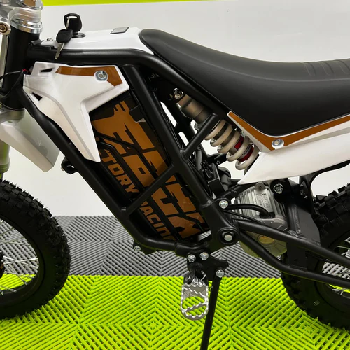 EBOX V2 2.0kw Electric Offroad Bike - White - Image 4