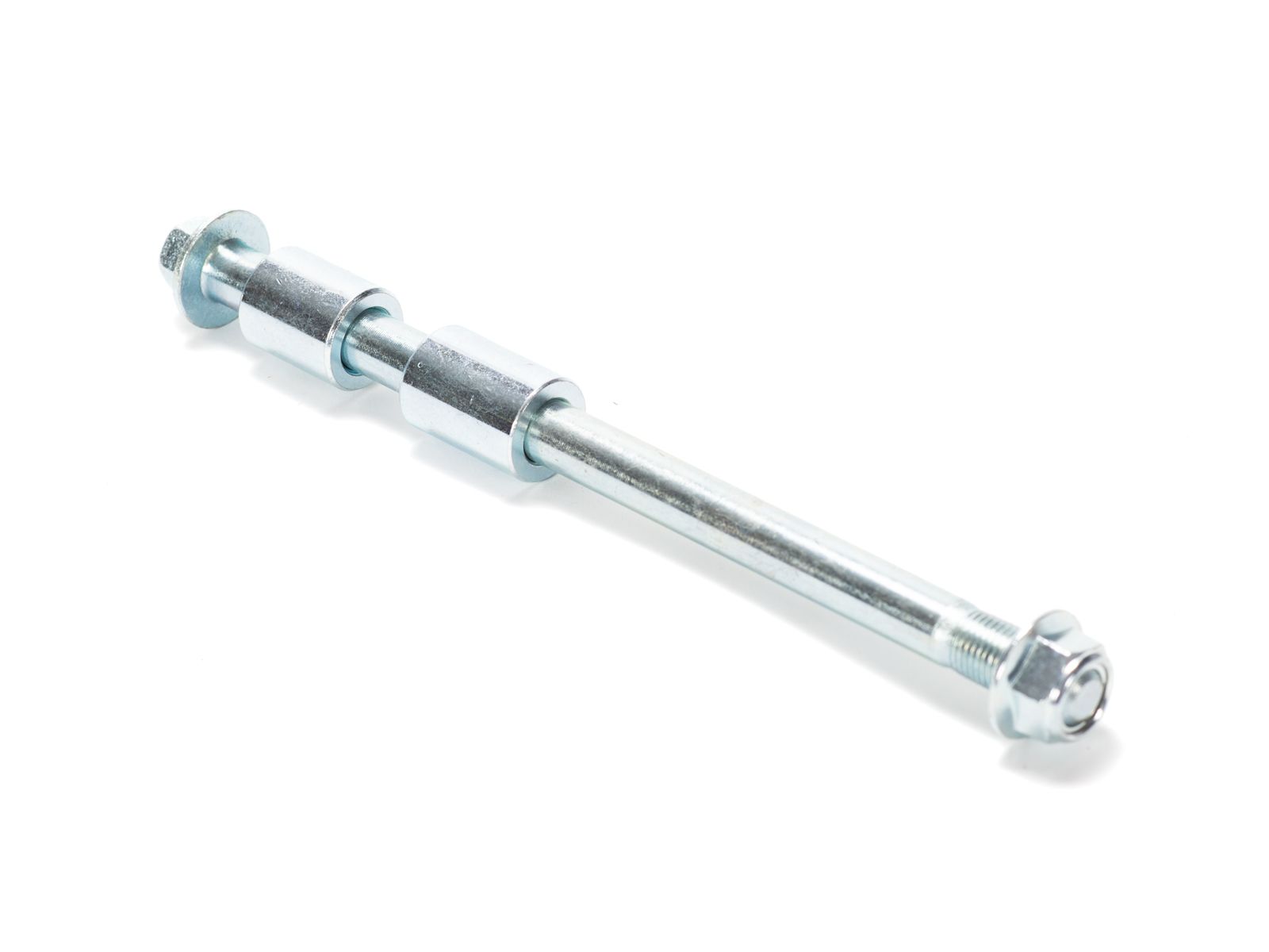 Front axle with spacers for EBOX 1 & EBOX 2 models .